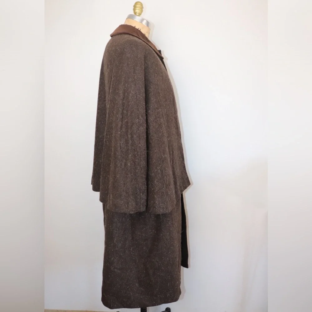 Vintage Bespoke Gentleman's Inverness Cape or Ulster Cape by Connock & Lockie - Picture 5 of 16